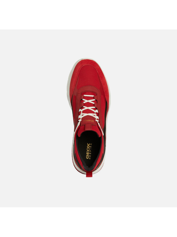 Geox Rote Herren Sneaker Geox Spherica Actif D