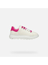 Geox Weiße Geox Puffypop Turnschuhe für Mädchen