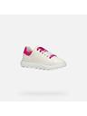 Geox Weiße Geox Puffypop Turnschuhe für Mädchen