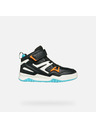 Geox Schwarze Geox Perth Turnschuhe für Jungen
