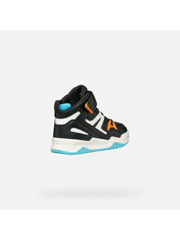 Geox Schwarze Geox Perth Turnschuhe für Jungen