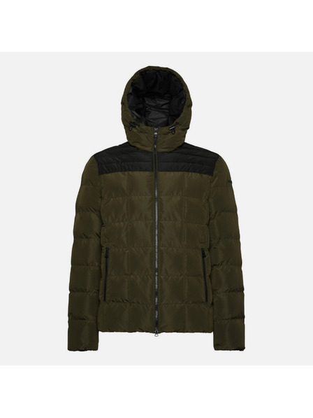 Geox Dunkelgrüne Herren-Jacke Geox Magnete Hoojkt