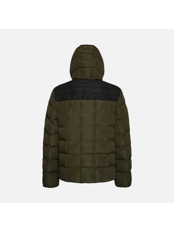 Geox Dunkelgrüne Herren-Jacke Geox Magnete Hoojkt