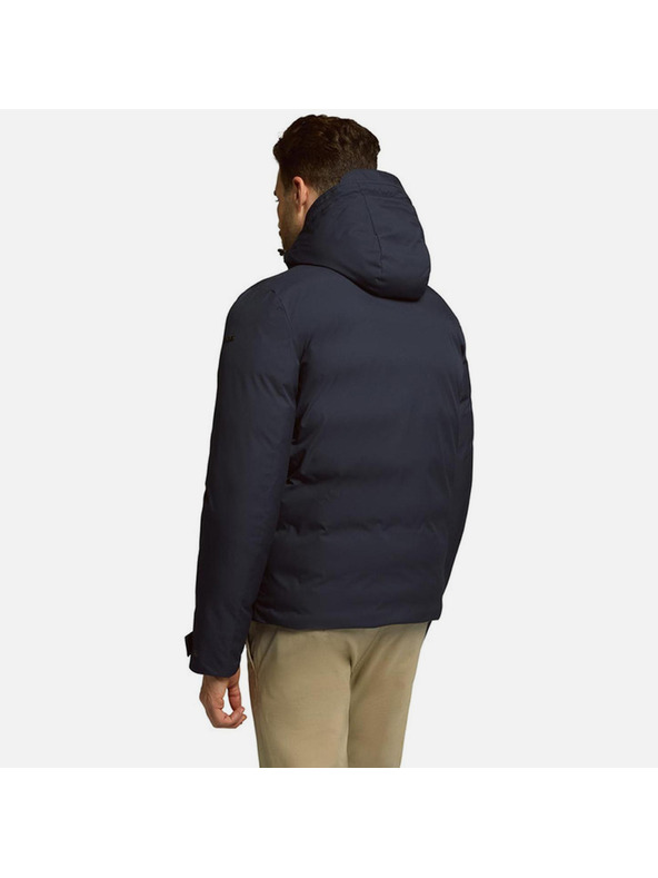 Geox Blaue Herren-Jacke Geox Sapienza Hoojkt