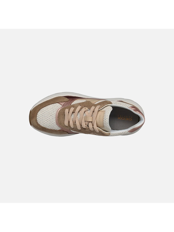 Geox Beige Damen-Sneaker Geox Diamanta B