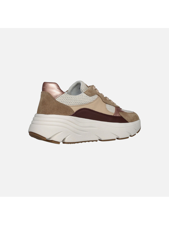 Geox Beige Damen-Sneaker Geox Diamanta B