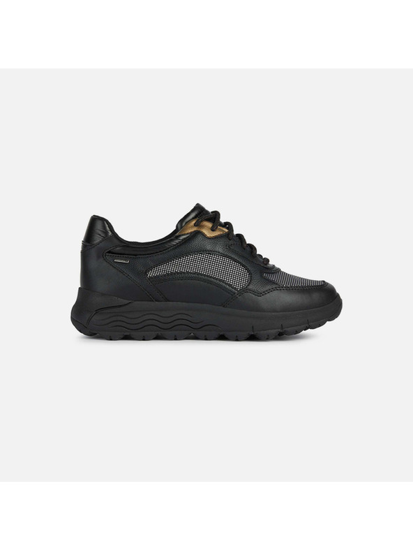 Geox Schwarze Damen Geox Spherica Turnschuhe