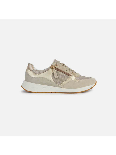 Geox Goldene Damen-Sneaker Geox Bulmya