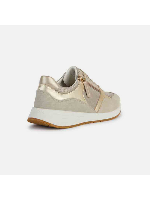 Geox Goldene Damen-Sneaker Geox Bulmya
