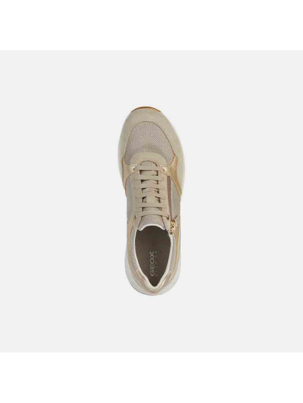 Geox Goldene Damen-Sneaker Geox Bulmya
