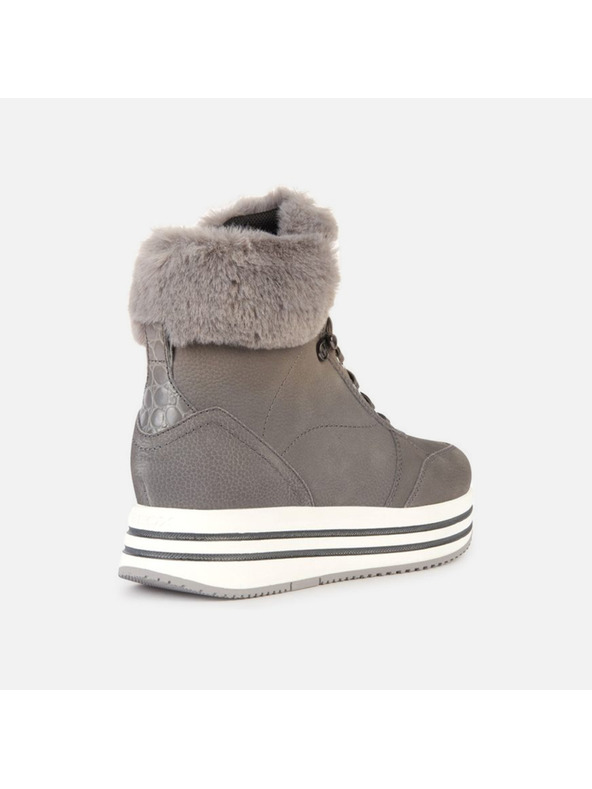 Geox Graue Damen-Sneaker Geox Kency