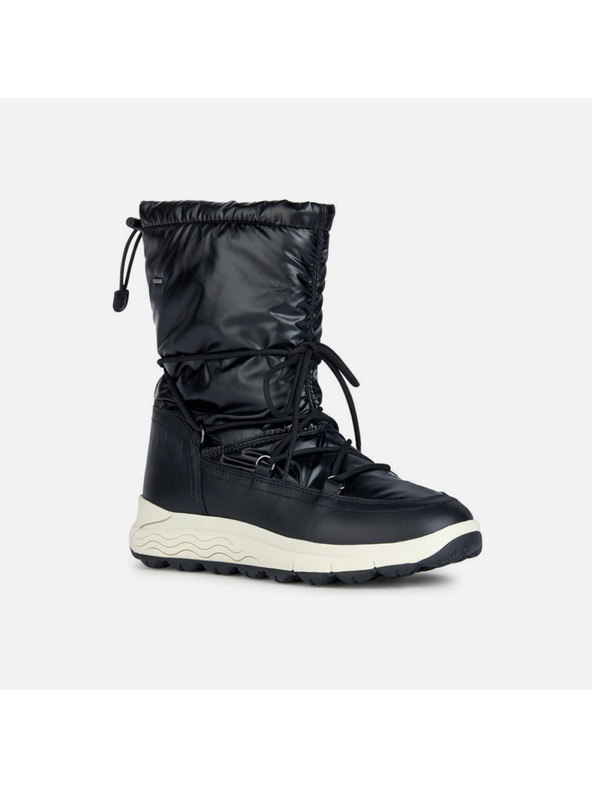 Geox Schwarzer Damenstiefel Geox Spherica 4X4 B ABX