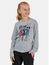 Sam 73 Graues Mädchen-T-Shirt mit Aufdruck SAM 73 Camilla