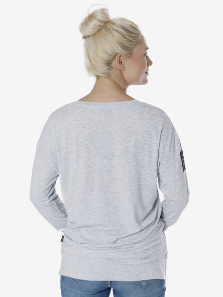 Sam 73 Hellgraues T-Shirt für Frauen SAM 73