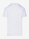 Sam 73 Weißes bedrucktes Herren-T-Shirt SAM 73