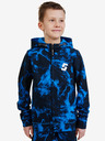 Sam 73 Blaue gemusterte Jungen-Sweatjacke SAM 73 Jason