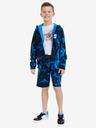 Sam 73 Blaue gemusterte Jungen-Sweatjacke SAM 73 Jason