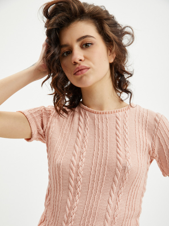 Orsay Hellrosa Bluse ORSAY