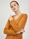 Orsay Braunes langärmeliges Damen-T-Shirt ORSAY