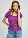 Orsay Lila Damen-T-Shirt ORSAY
