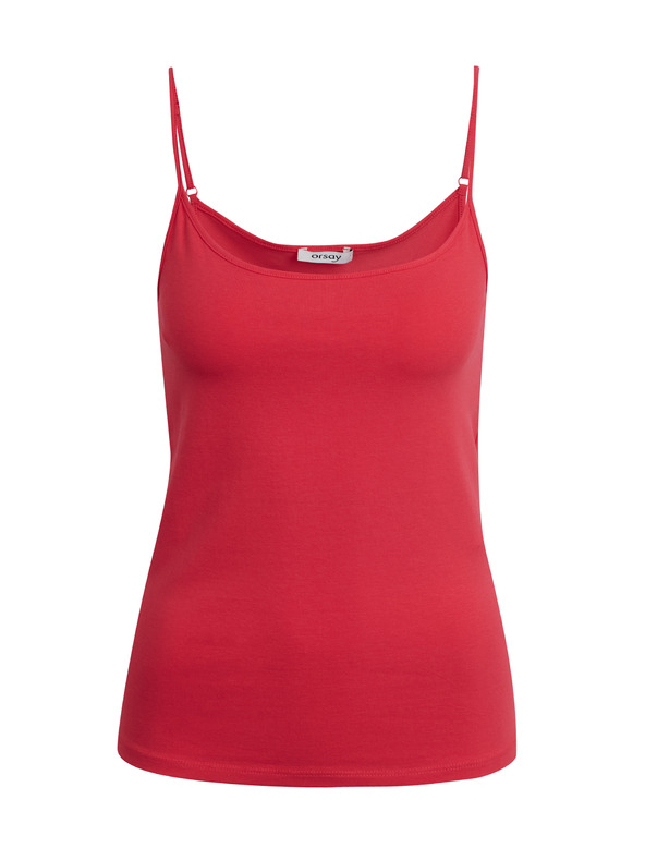 Orsay Dunkelrosa Damen Basic Tank Top ORSAY