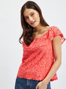 Orsay Rosa Damen-Spitzenbluse ORSAY