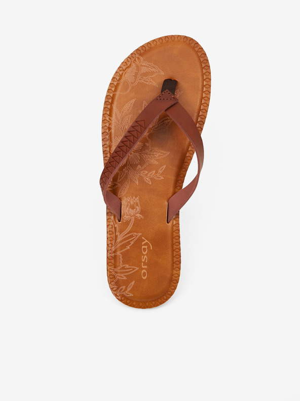 Orsay Braune Damen-Flip-Flops ORSAY