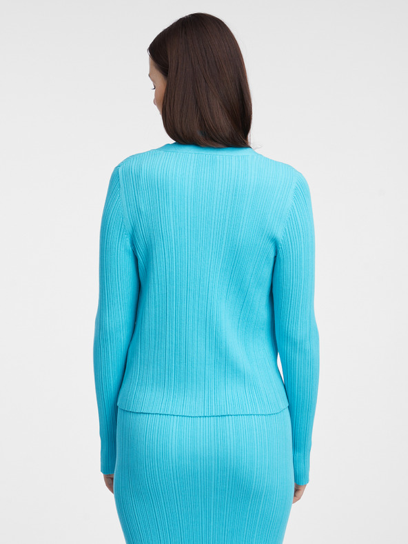 Orsay Blaue Damen Strickjacke ORSAY