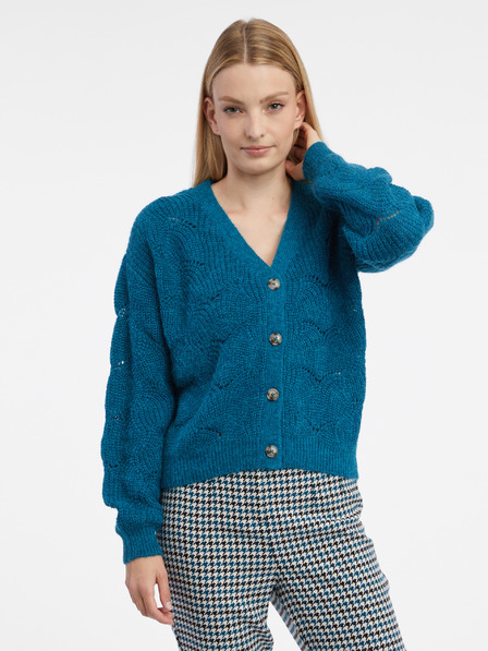 Orsay Blaue Damen Strickjacke ORSAY