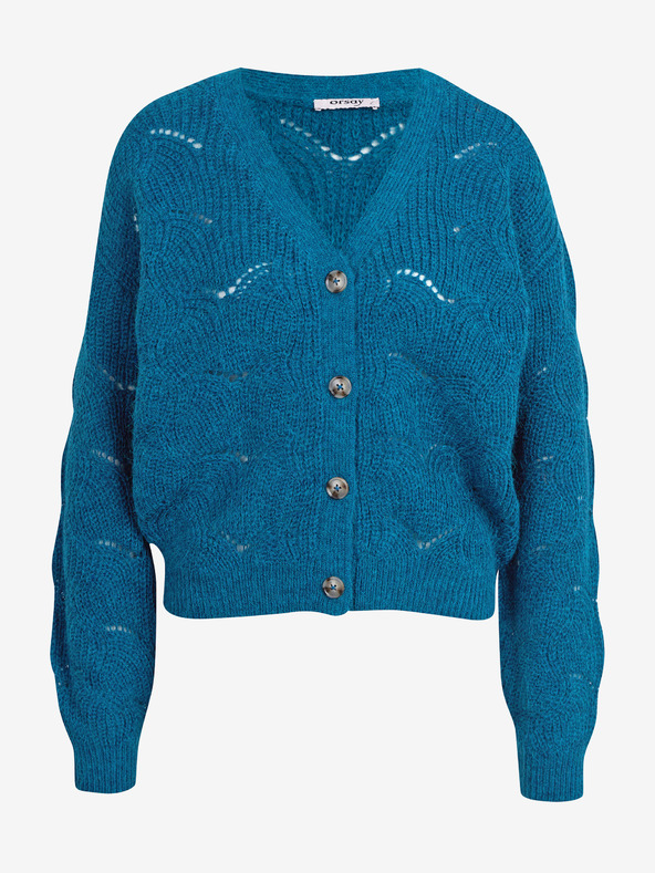 Orsay Blaue Damen Strickjacke ORSAY
