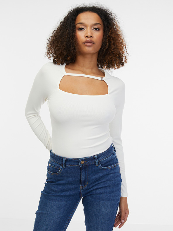 Orsay Weißes Damen T-Shirt ORSAY