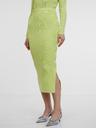 Orsay Hellgrüner Damen Pullover Midi-Rock ORSAY