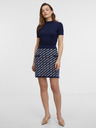 Orsay Dunkelblauer Damen-Pullover-Rock ORSAY
