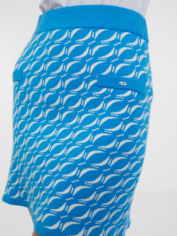 Orsay Blauer Damen-Pullover-Rock ORSAY