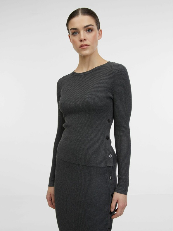 Orsay Grauer Damenpullover ORSAY