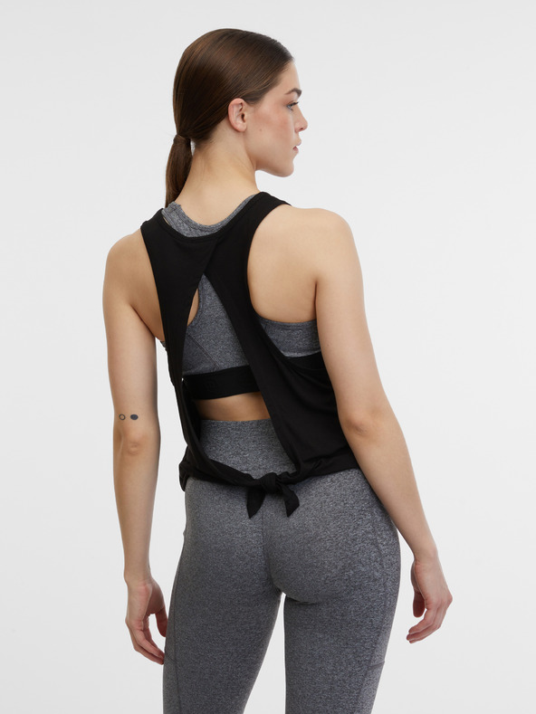 Orsay Schwarzes Damen-Sport-Tank-Top ORSAY