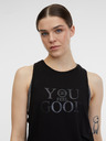 Orsay Schwarzes Damen-Sport-Tank-Top ORSAY