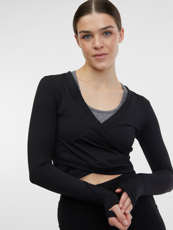 Orsay Schwarzes Damen-Sport-Top ORSAY