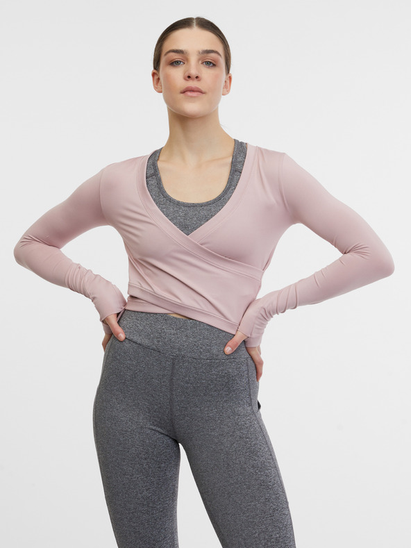 Orsay Hellrosa Damen-Sport-Top ORSAY