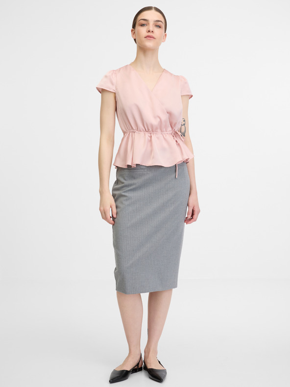 Orsay Hellrosa Bluse ORSAY