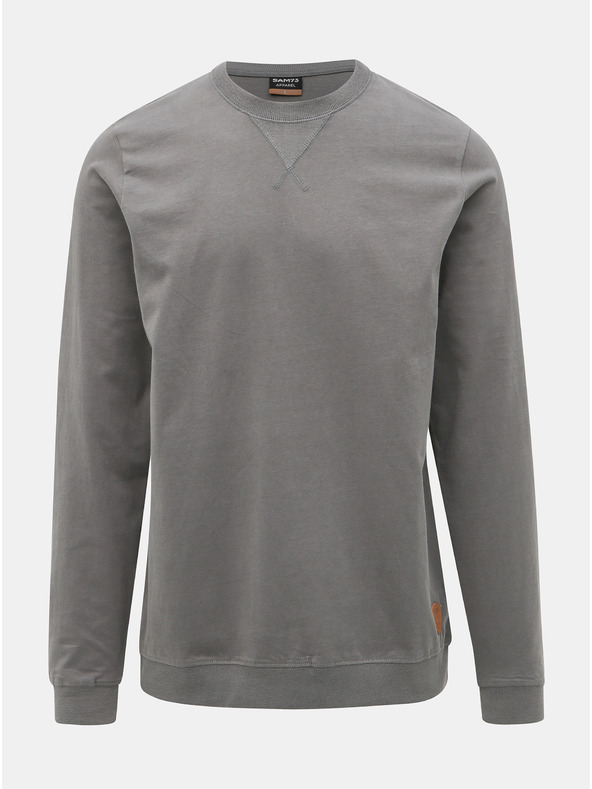 Sam 73 Graue Herren-Sweatjacke SAM 73