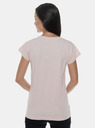 Sam 73 Rosa bedrucktes Damen-T-Shirt SAM 73