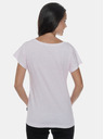 Sam 73 Hellrosa gemustertes Damen T-Shirt SAM 73