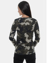 Sam 73 Khaki Damen Camouflage T-Shirt SAM 73