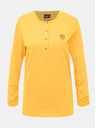 Sam 73 Senffarbenes Damen-T-Shirt SAM 73