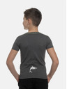 Sam 73 Dunkelgraues Jungen-Shirt mit Brusttasche SAM 73