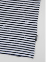 Sam 73 Schwarz-weiß gestreiftes Kinder-T-Shirt SAM 73