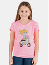 Sam 73 Rosa Mädchen-T-Shirt mit Aufdruck SAM 73 Aldiaro