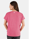 Sam 73 Rosa bedrucktes Damen-T-Shirt SAM 73