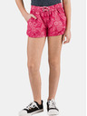 Sam 73 Rosa gemusterte Mädchen-Shorts SAM 73